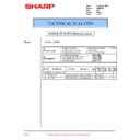 Sharp PG-M20X (serv.man30) Technical Bulletin
