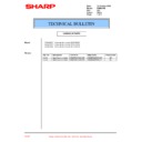 Sharp PG-M20X (serv.man33) Technical Bulletin