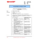 Sharp PG-M25XE (serv.man35) Technical Bulletin