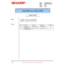 Sharp PG-M25XE (serv.man36) Technical Bulletin