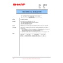 Sharp PG-M25XE (serv.man38) Technical Bulletin