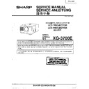 Sharp XG-3700E Service Manual