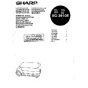 Sharp XG-3910E (serv.man5) User Guide / Operation Manual