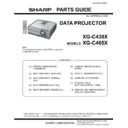 Sharp XG-C465X (serv.man7) Parts Guide
