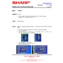 Sharp XG-MB70X (serv.man40) Technical Bulletin