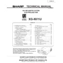 Sharp XG-NV1E (serv.man18) Service Manual