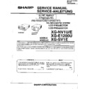 Sharp XG-NV1E (serv.man2) Service Manual