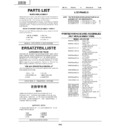 Sharp XG-NV21SE (serv.man15) Parts Guide