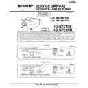 Sharp XG-NV21SE (serv.man2) Service Manual