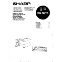 Sharp XG-NV2E (serv.man7) User Guide / Operation Manual