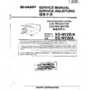 Sharp XG-NV2E Service Manual