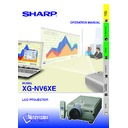 Sharp XG-NV6XE (serv.man12) User Guide / Operation Manual