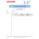 Sharp XG-P10XE (serv.man15) Technical Bulletin