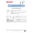 Sharp XG-P10XE (serv.man18) Technical Bulletin