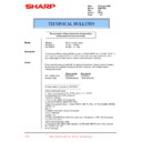 Sharp XG-P25XE (serv.man43) Technical Bulletin