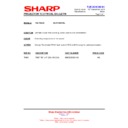 Sharp XG-PH50X (serv.man19) Technical Bulletin