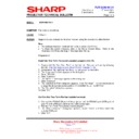 Sharp XG-PH50X (serv.man20) Technical Bulletin