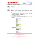 Sharp XG-PH50X (serv.man21) Technical Bulletin