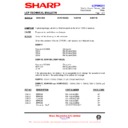Sharp XG-SV1E (serv.man16) Technical Bulletin