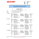 Sharp XG-SV1E (serv.man5) Technical Bulletin