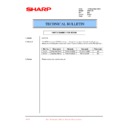 Sharp XG-SV1E (serv.man8) Technical Bulletin
