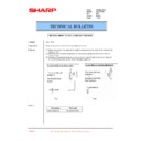 Sharp XG-V10WE (serv.man28) Technical Bulletin