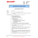 Sharp XG-V10XE (serv.man35) Technical Bulletin