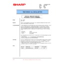 Sharp XG-V10XE (serv.man37) Technical Bulletin