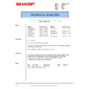 Sharp XG-XV1E (serv.man7) Technical Bulletin