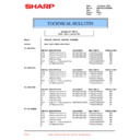 Sharp XG-XV2E (serv.man7) Technical Bulletin