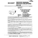 Sharp XG-XV2E Service Manual