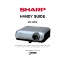 Sharp XR-10X Handy Guide