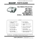 Sharp XR-10XL (serv.man10) Parts Guide