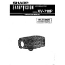 Sharp XV-710P (serv.man4) User Guide / Operation Manual