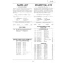 Sharp XV-C2E (serv.man6) Parts Guide