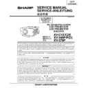 Sharp XV-C2E Service Manual