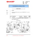 Sharp XV-Z10000 (serv.man35) Technical Bulletin