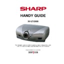 Sharp XV-Z12000 Handy Guide