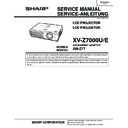 Sharp XV-Z7000 (serv.man4) Service Manual