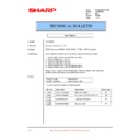Sharp XV-Z9000E (serv.man19) Technical Bulletin