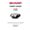 Sharp XV-Z90E Handy Guide