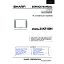 Sharp 21KF-80 (serv.man2) Service Manual