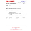 Sharp 21LF-90H (serv.man7) Technical Bulletin