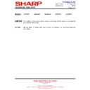 Sharp 21LF-90H (serv.man9) Technical Bulletin