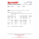 Sharp 28HW-53 (serv.man12) Technical Bulletin