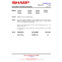 Sharp 28HW-53 (serv.man18) Technical Bulletin
