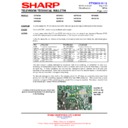 Sharp 28HW-53 (serv.man21) Technical Bulletin