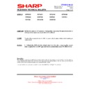 Sharp 28HW-53 (serv.man25) Technical Bulletin