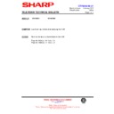 Sharp 28HW-53 (serv.man32) Technical Bulletin