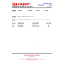 Sharp 28JW-73H (serv.man35) Technical Bulletin